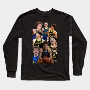 Brandin Podziemski Basketball Art Long Sleeve T-Shirt